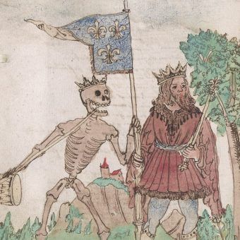 Królowie tak jak inni śmiertelnicy biorą udział w tańcu śmierci - przypominali średniowieczni ilustratorzy. Królowie tak jak inni śmiertelnicy biorą udział w tańcu śmierci - przypominali średniowieczni ilustratorzy.