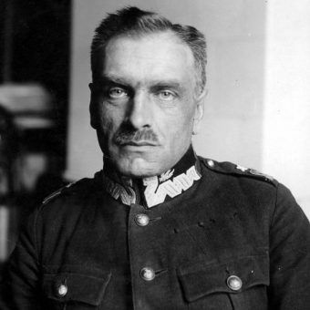 Felicjan Sławoj Składkowski jako minister spraw wewnętrznych.