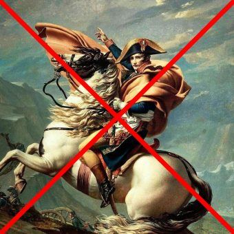 Polacy, przez których domy przetoczyła się Wielka Armia Napoleona przeklinali dzień, w którym Bonaparte przyszedł na świat (fot. domena publiczna)
