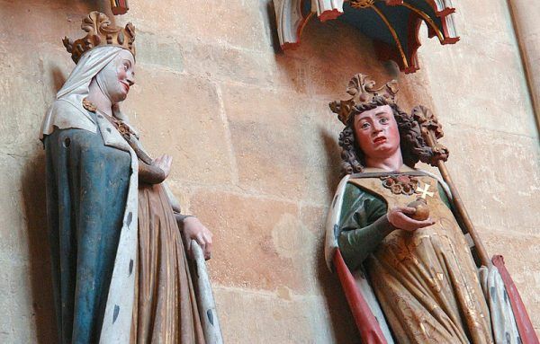 Adelaida z drugim mężem – Ottonem I. Adelaida z drugim mężem – Ottonem I.