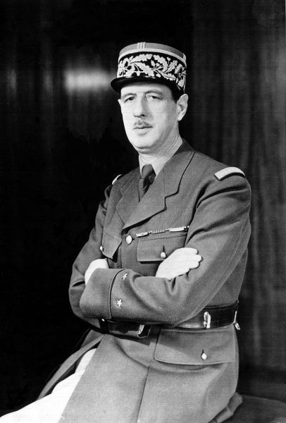 Charles de Gaulle w czasie wojny polsko bolszewickiej miał 30 lat