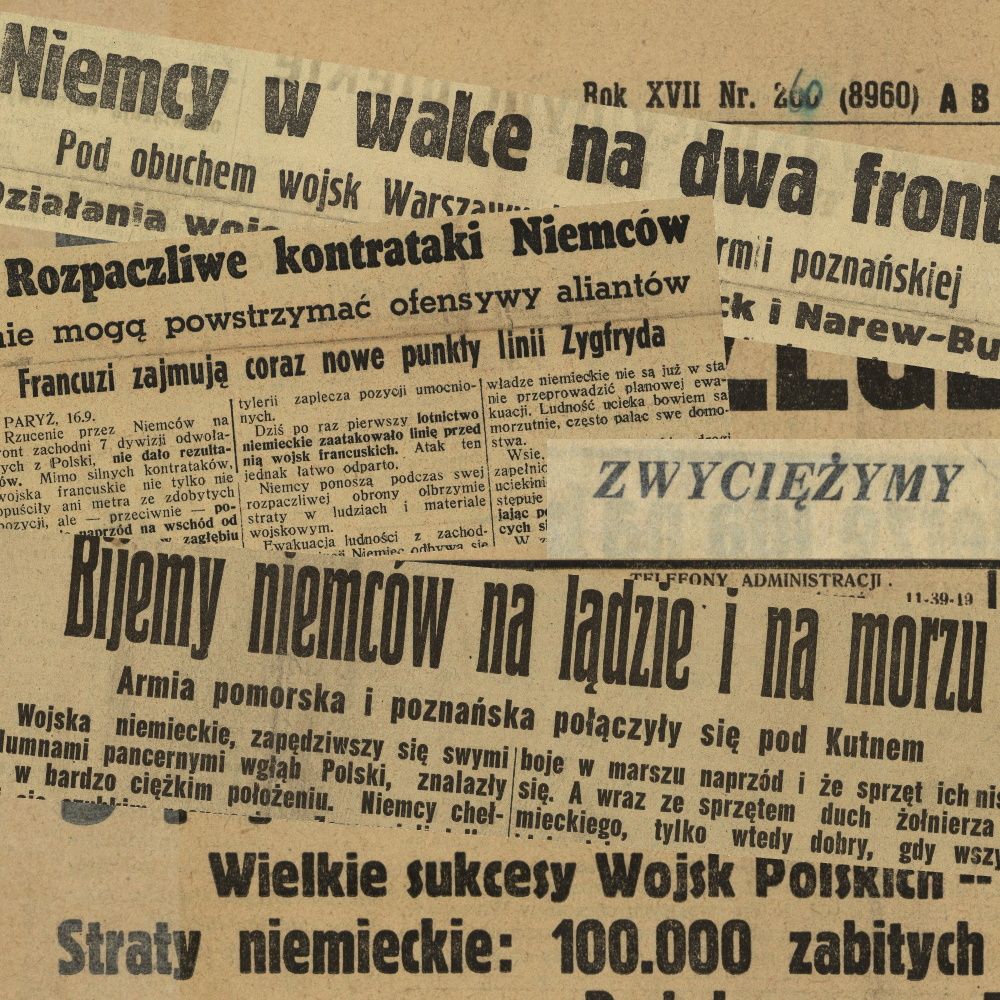 10 Naglowkow Z Wrzesnia 1939 Roku Przekonujacych Ze Polska Wygrywa Wojne Ciekawostkihistoryczne Pl