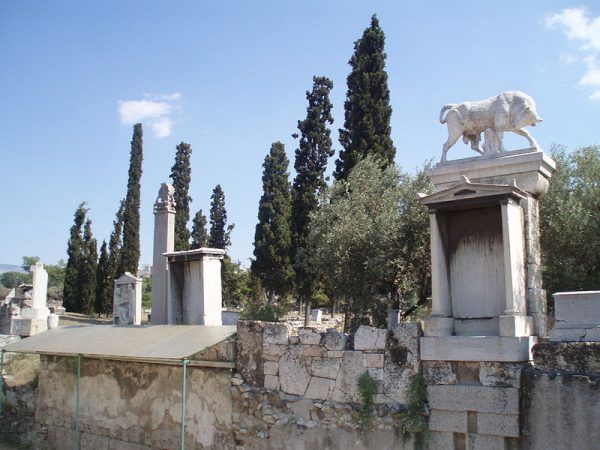 Kerameikos cmentarz w Atenach