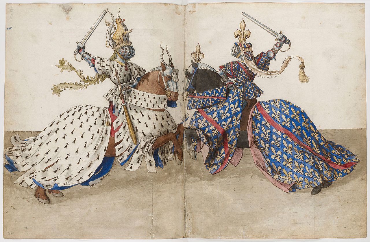 Turnieje rycerskie były zjawiskiem charakterystycznym dla epoki średniowiecza