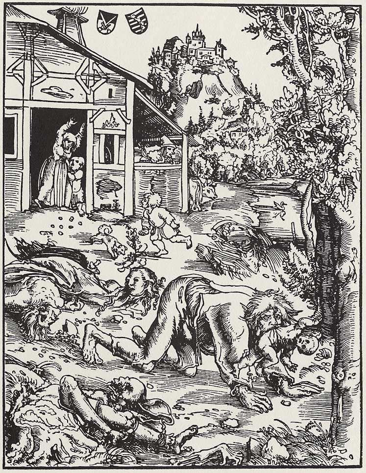 Wilkołak, Lucas Cranach Starszy, 1512