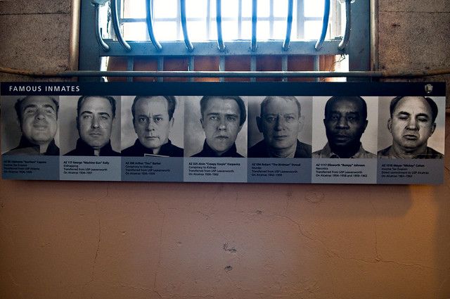 Słynni więźniowie Alcatraz