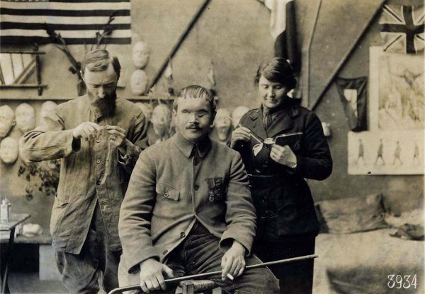 Anna Coleman pomogła wielu rannym żołnierzom