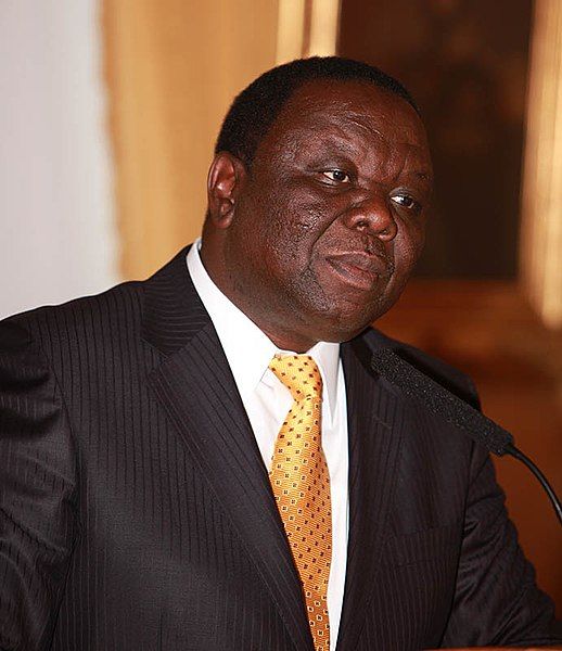 Morgan Tsvangirai lider opozycji (2009 rok)