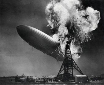 Hindenburg w płomieniach