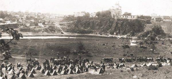 Polscy żołnierze pod Kijowem w 1920 roku