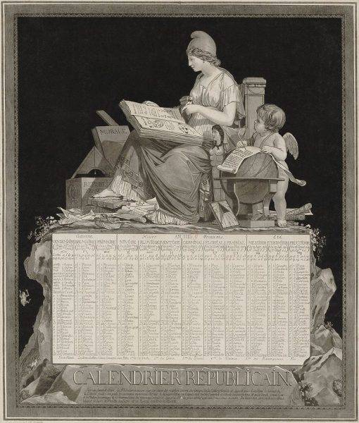 Francuski kalendarz rewolucyjny na rok II (1793–1794)