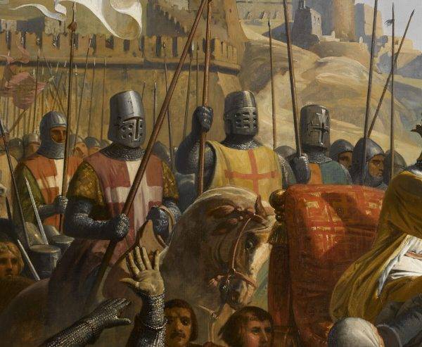 W czasie krucjaty zorganizowanej przez króla Francji Ludwika IX Świętego, ostatniej wielkiej wyprawy krzyżowej (1248–1252), zakony rycerskie uczestniczyły w typowych dla siebie rolach: jako żołnierze, dyplomaci i bankierzy.
