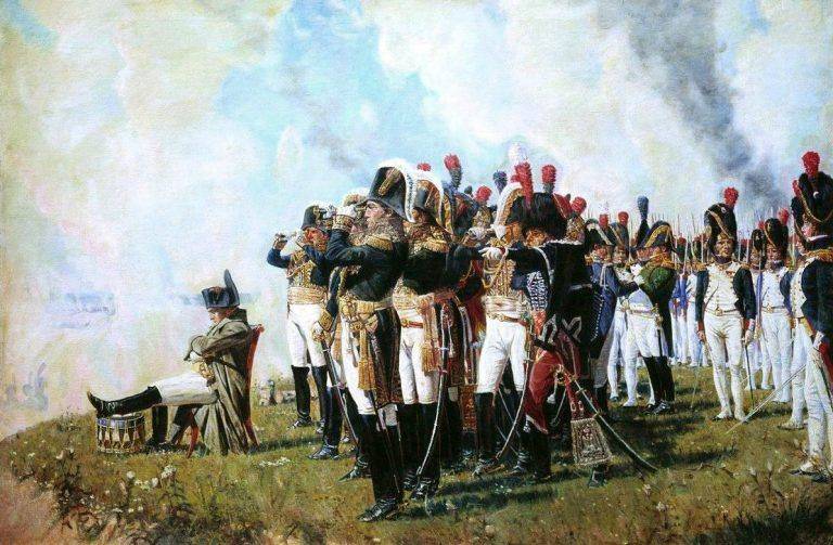 Przybycie Napoleona zdecydowanie przyspieszyło działania Wielkiej Armii.