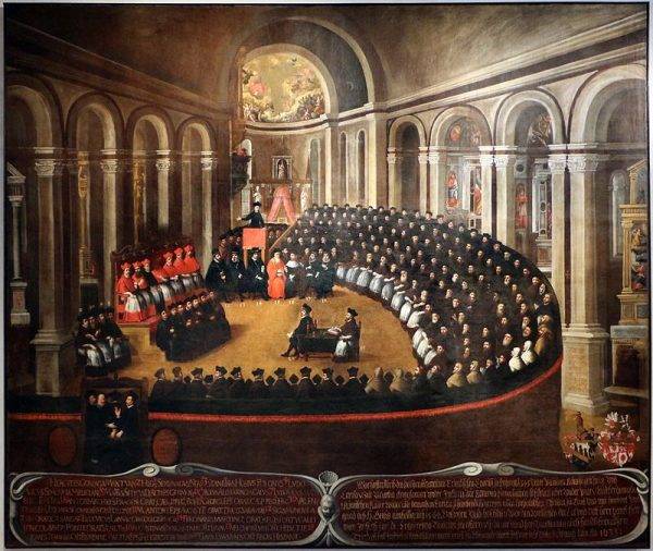W odpowiedzi na poglądy Lutra Sobór Trydencki (1545-1563) ogłosił celibat wyborem wyższym i szlachetniejszym od małżeństwa
