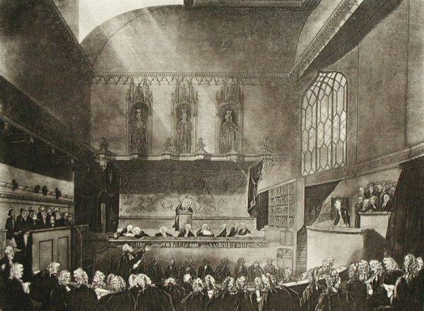 Obraz przedstawiający Sąd Królewski
