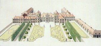 Pałac Saski w XVIII wieku