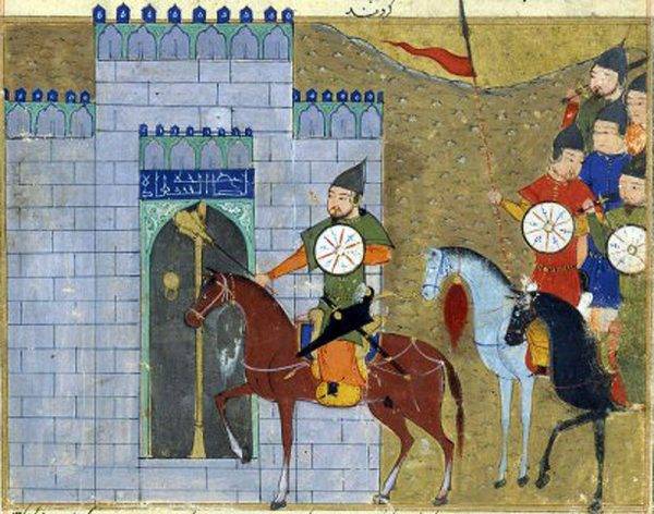 Dużo ważniejszą taktyką Mongołów było zmuszanie jeńców wojennych do zdobywania obleganych miast.