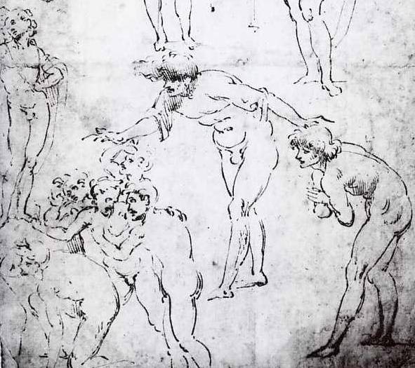 Leonardo prowadził zaawansowane studia nad ludzkimi ciałami
