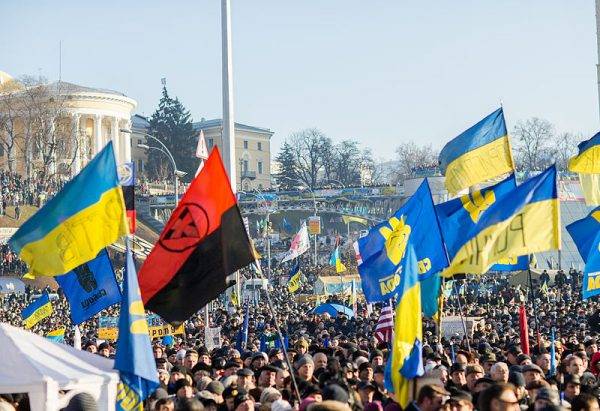 Protesty w Kijowie w grudniu 2013 roku