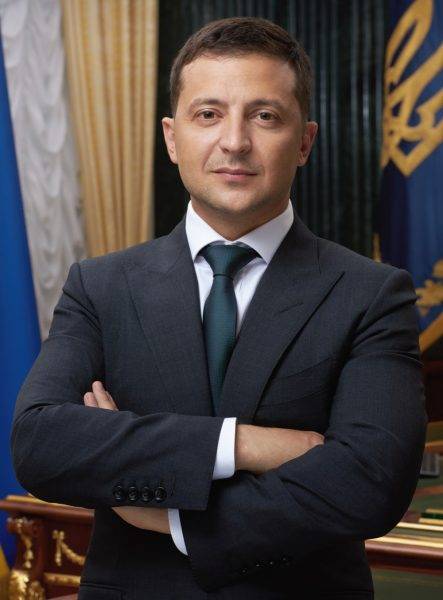 Wołodymyr Zełensky, prezydent Ukrainy