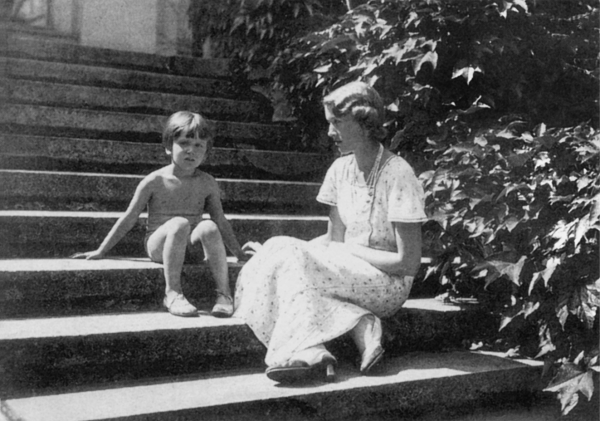 Klementyna Mańkowska z synem