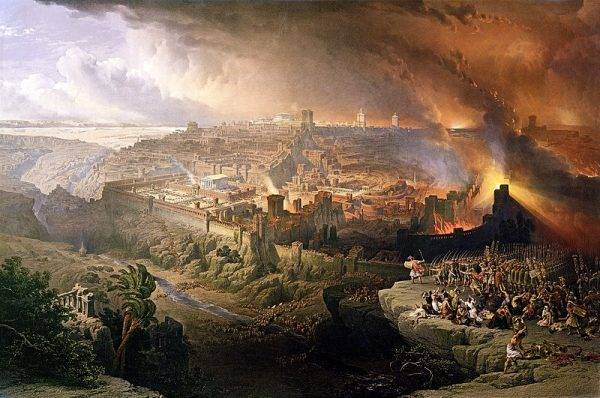 W 70 roku Rzymianie zdobyli Jerozolimę.