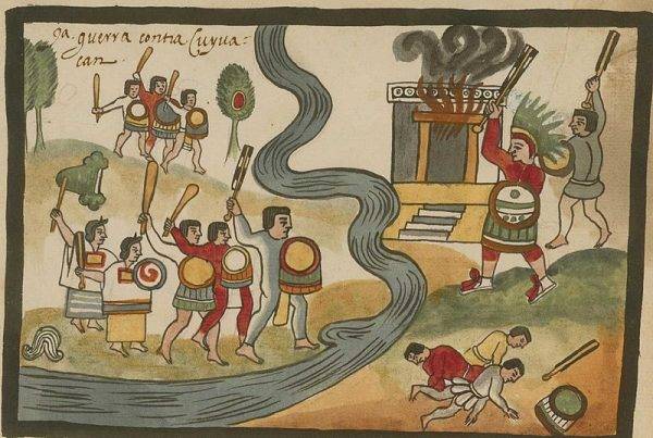 Aztekowie dysponowali również bronią zasięgową