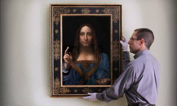 Tę kopię Salvatora Mundi namalował hiszpański malarz Manuel Granai