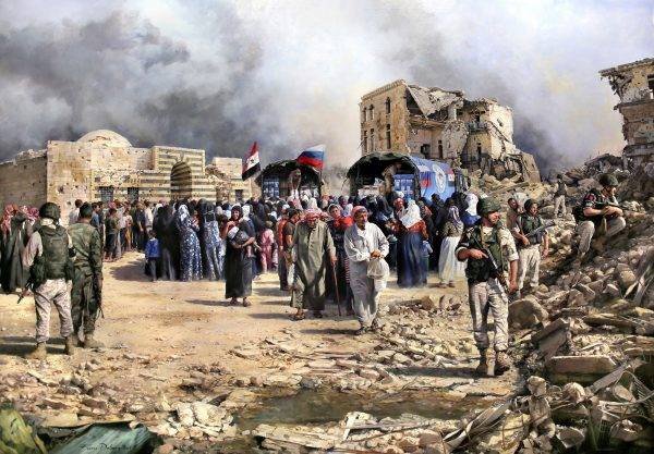 30 września 2015 roku na prośbę al-Asada Moskwa rozpoczęła interwencję wojskową w Syrii.