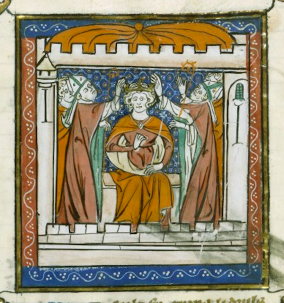 Baldwin IV w momencie koronacji miał 13 lat. Już wtedy cierpiał na trąd.