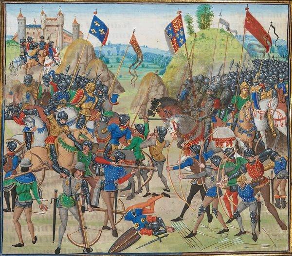 26 i 27 sierpnia 1346 roku wojska angielskie pod dowództwem Edwarda III nie dały szans liczniejszej armii francuskiej pod Crécy.