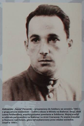 Aleksandr „Sasza” Pieczerski, przywódca powstania.