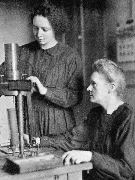 Irene i Maria Curie