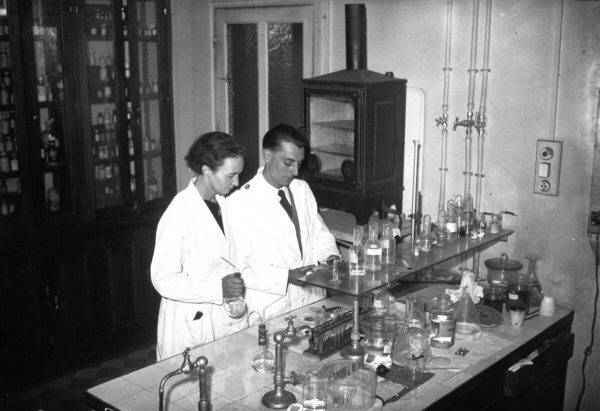 Irène i Frédéric Joliot-Curie 1935