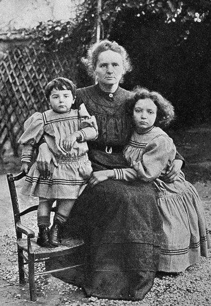 Eve, Marie, Irene Curie