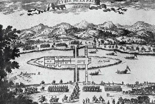 Wyspa Bażantów w roku 1660